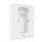Modern Hall Tree with Bench and 3 Hooks,  Entryway Storage Organizer Cabinet with 4 Doors, 1 Drawer and Adjustable Shelves-363067289