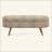 Oval Storage Ottoman Bench With Rubber Wood Legs, Versatile Seating And Footrest With Hidden Storage-1718783094