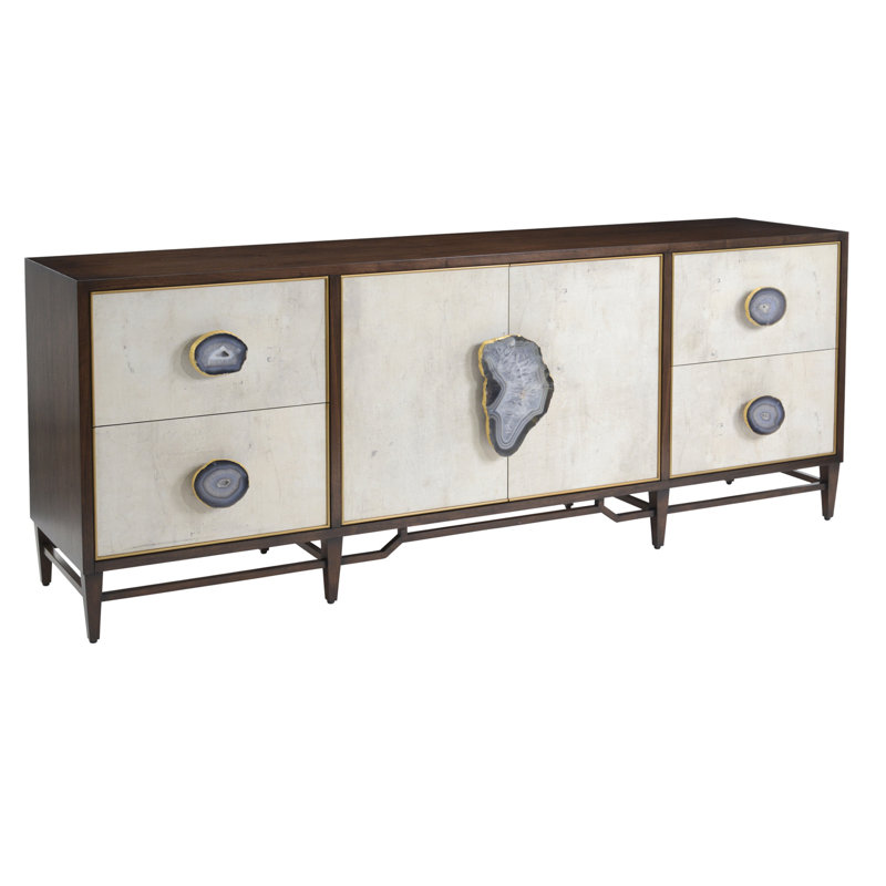 Mercia 87'' Solid Wood Sideboard