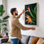 Birds of Paradise Botanical 1 Piece Wrapped Canvas Wall Art-136706608-136706610