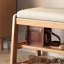 Banc de rangement pour chaussures 21,7 po-109925876