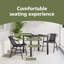 2 - Person Patio Dining Set with Square Table