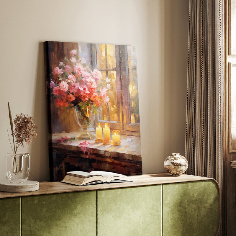 FLORAL Series DCCLXIX - Cavas de galerie sur mesure, H 48 po x l 32 po