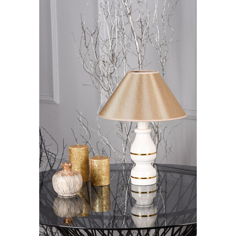 Lampe de table en métal Adrain