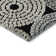 Premium Machine Washable Prisco Black Rug