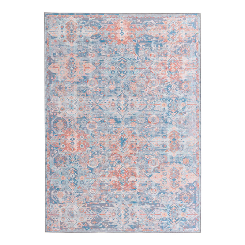 Mayzelle Chenille Oriental Indoor Rug, Rectangle 7'7" x 10'6"