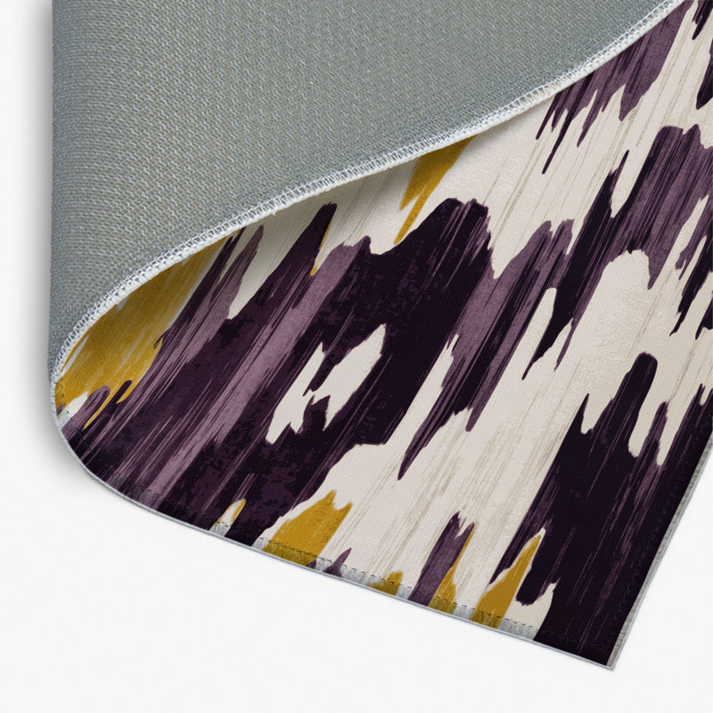 Watercolor Beige Indoor and Outdoor Area Rug, Rectangle 2' x 3'