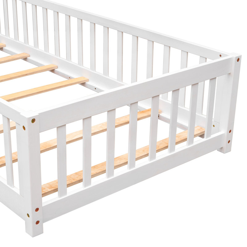 Nanney Solid Wood Daybed, White, Twin