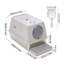 Polyethylene Plastic Enclosed Litter Box with Scoop