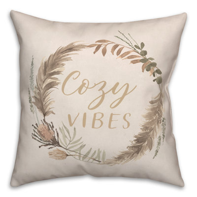  Polyester Indoor/Outdoor Throw Pillow