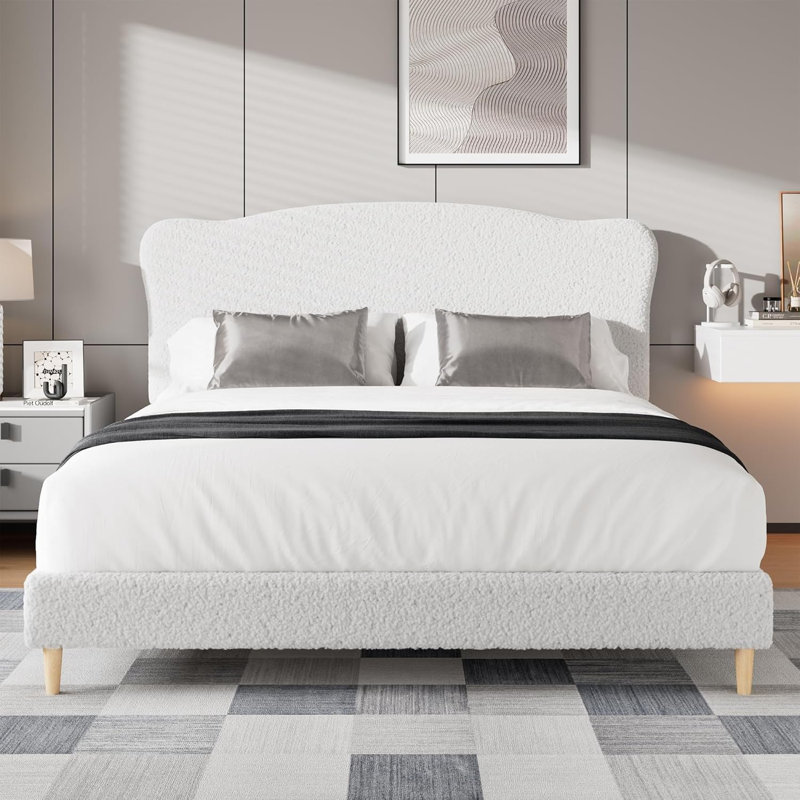 Bed, Double (4'6), White
