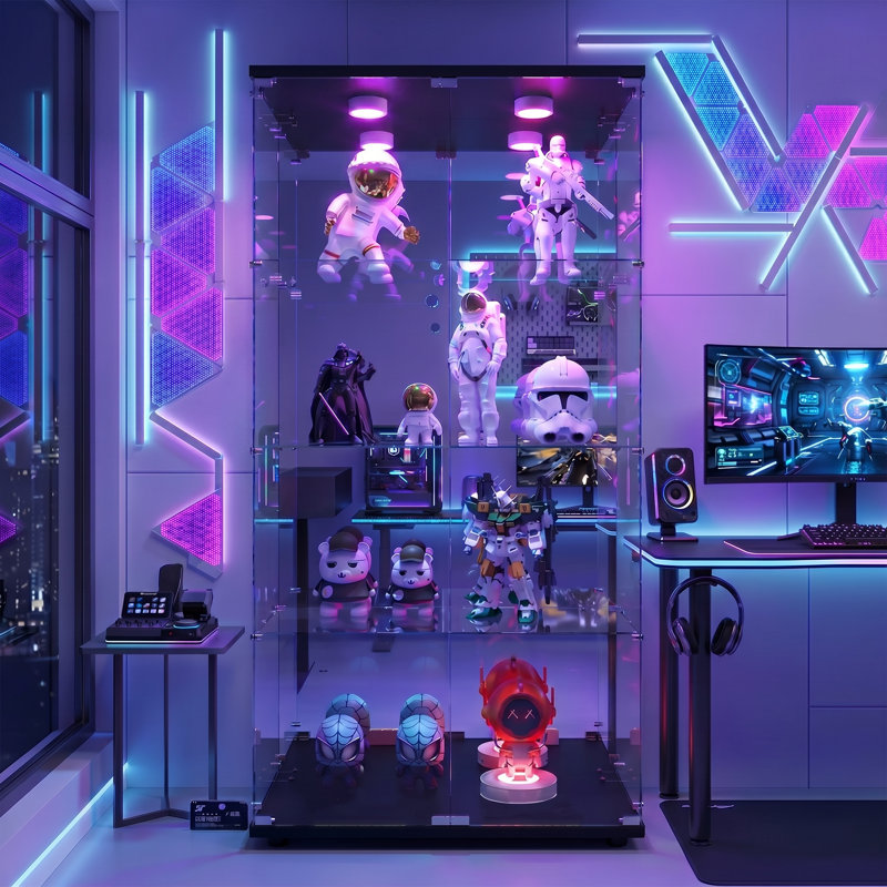 Display Cabinet, Black