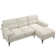Rhylin 82.7'' Chenille Upholstered Sectional Sofa, Small Comfy Couch with Reversible Chaise for Compact Spaces