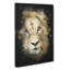The Face of a Lion - Wrapped Canvas-56639760