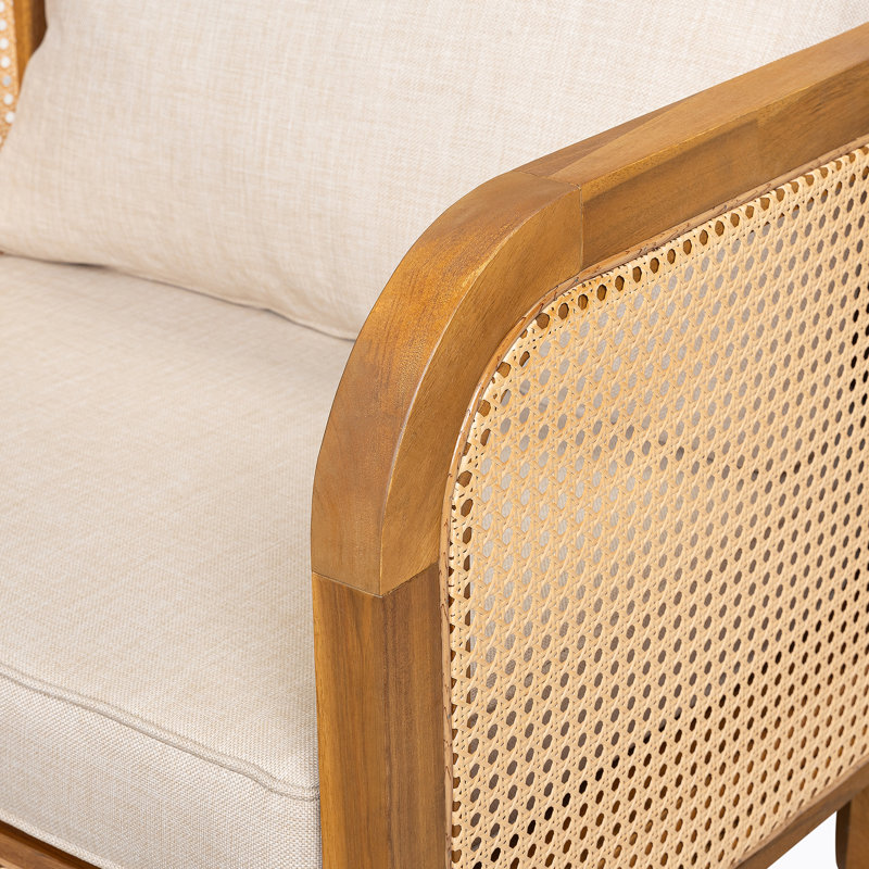 Chaise avec accoudoirs de patio Kirkby, 1