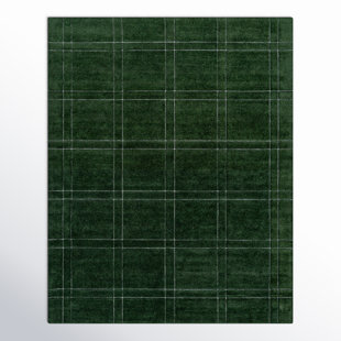 Sioeli Green Hand Tufted Area Rug