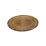 Natural Vine Round Beaded Placemats