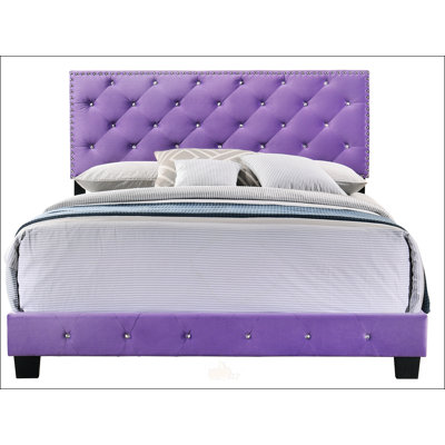 Lit double transitionnel mauve