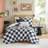 Twin/Twin XL Checkered Comforter Set