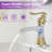 Single-Hole Single-handle Bathroom Faucet with Drain Assembly-87196177