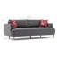Canapé rembourré 90,6 po Gwain-1807208509