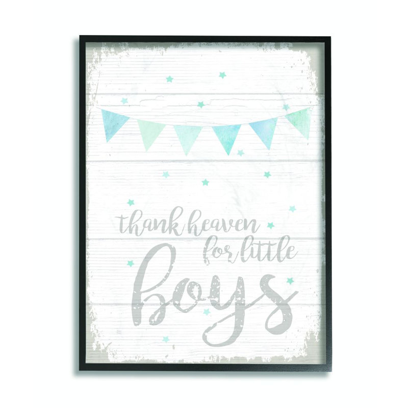 Art de conception de mots pour enfants remerciement pour enfants Hanlon, H 16 po x l 20 po x P 1,5 po