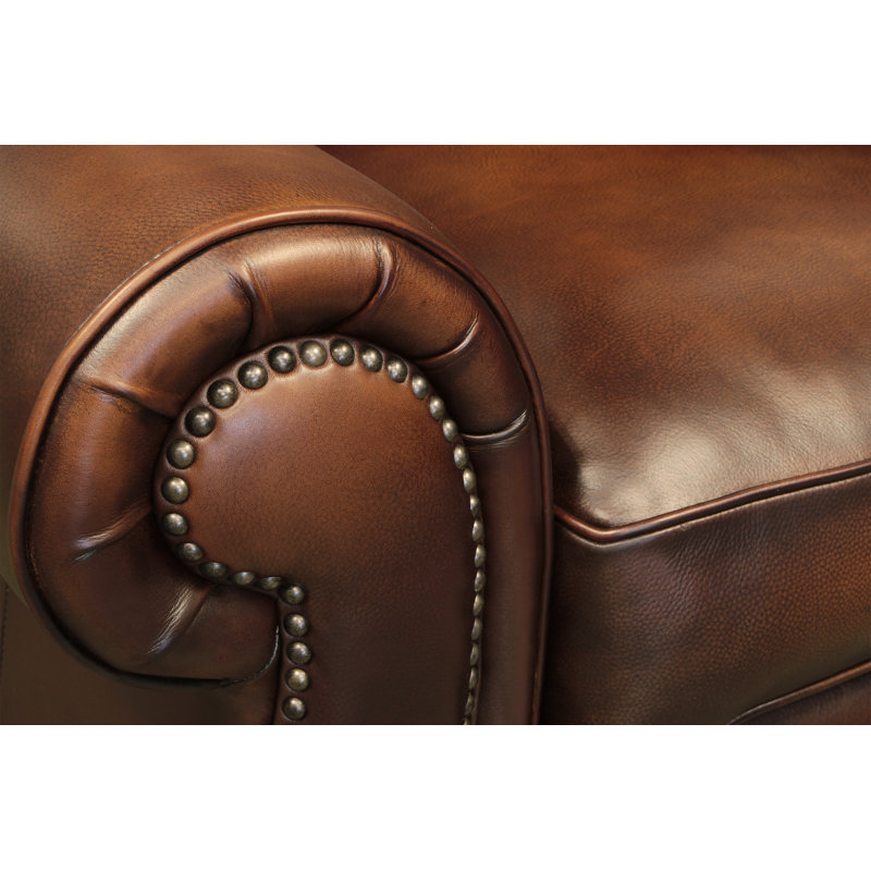 Buckingham Leather Recliner, Polo (Maestro Artisano), Yes, Espresso