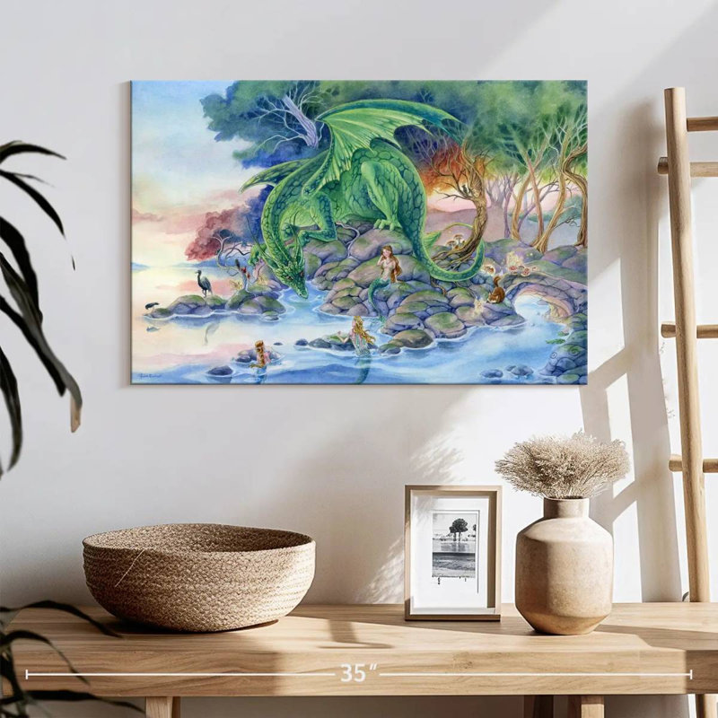 Kelan Air And Sea, 16" H x 24" W