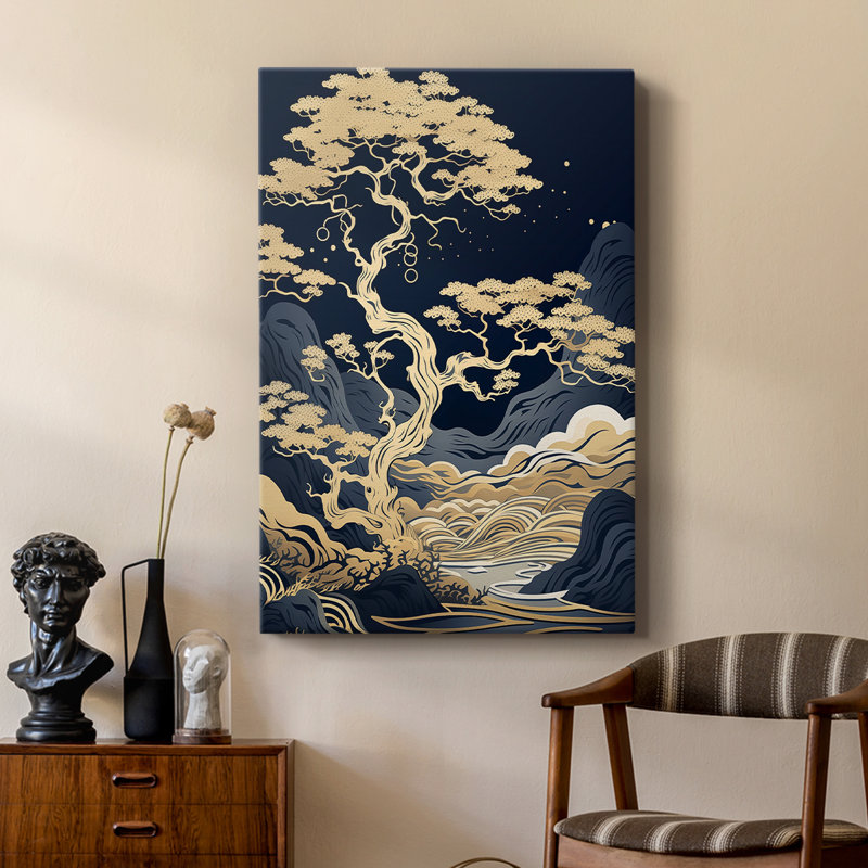 LANDSCAPES Series CCIII -Custom Wrapped Gallery Cavas, 18" H x 12" W