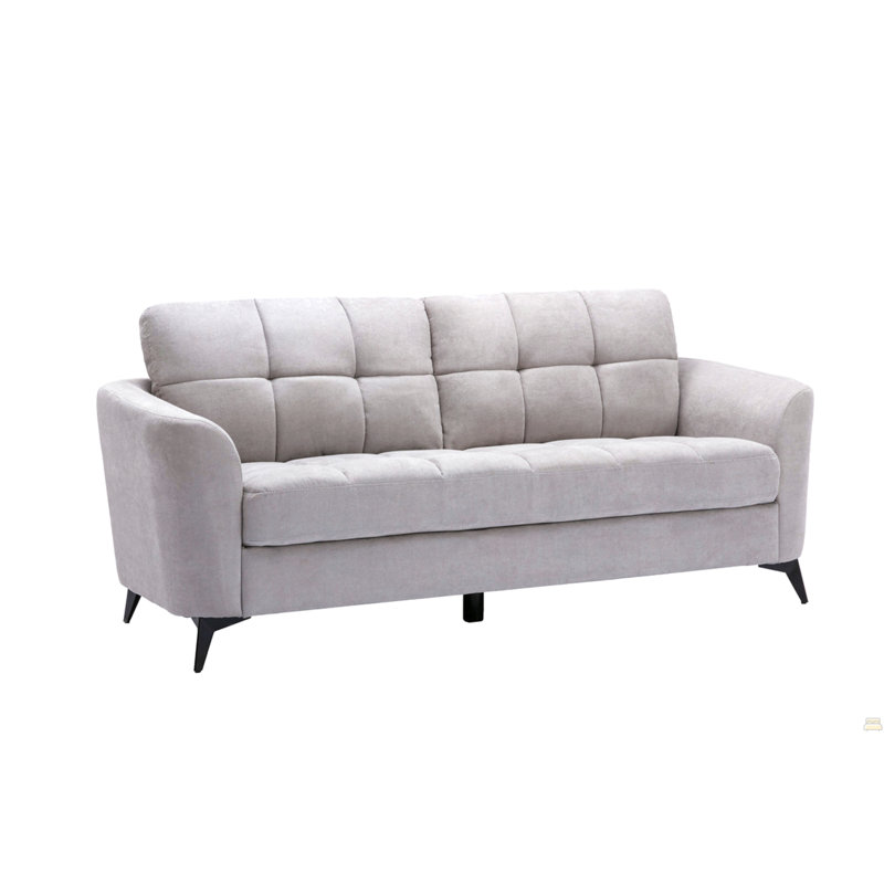Canapé en tissu tissé 79 po