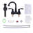 4-Inch Centerset Dual Handle 3-Hole Bathroom Sink Faucet With Pop-Up Drain-104235528