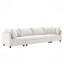 Canapé modulaire, canapé modulaire en chenille surdimensionné de 116 po x 30 po, canapé 4 places surdimensionné, style minimaliste-981018026