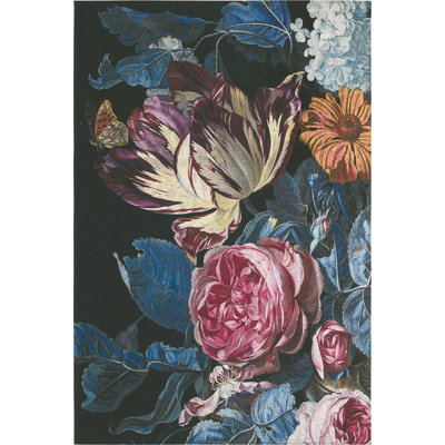 Zev Floral Hand Woven Area Rug