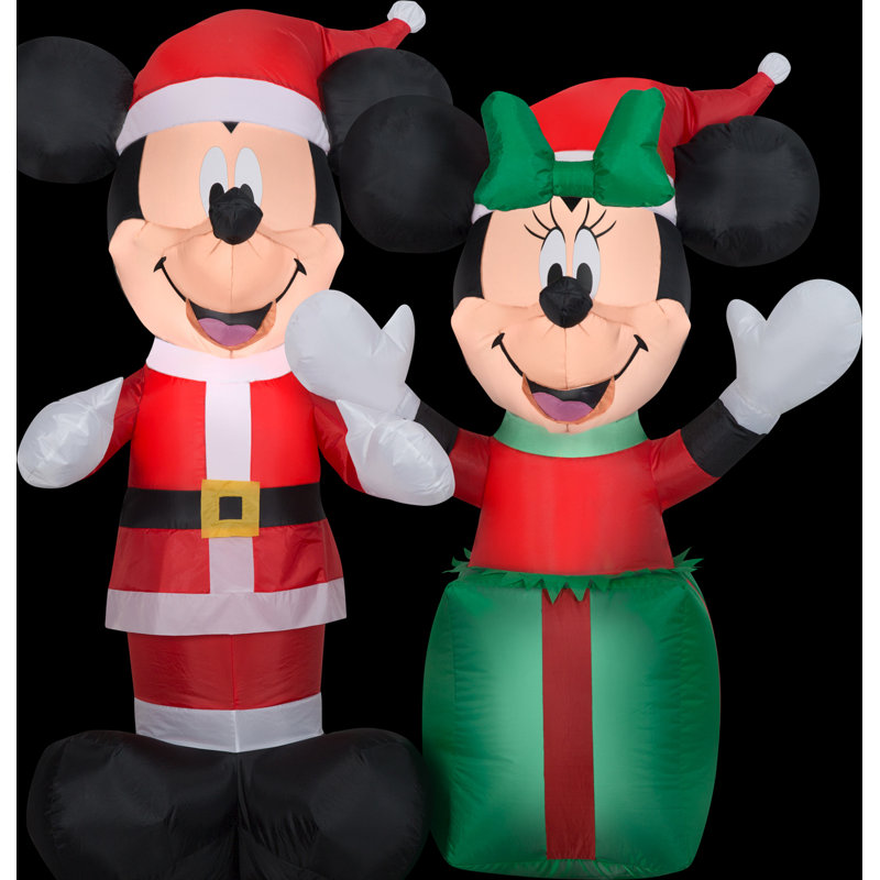 Ensemble gonflable 2 pièces Mickey and Minie Mouse