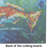 Break Through Red Fish Glass Cutting Board