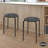 10 Pack Stacking Backless Stools Set with Metal Frame-88365141
