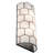 Vincent Solid Brass Flush Mounted Sconce