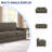 Pizarro Polyester Box Cushion Sofa Slipcover-1400389061