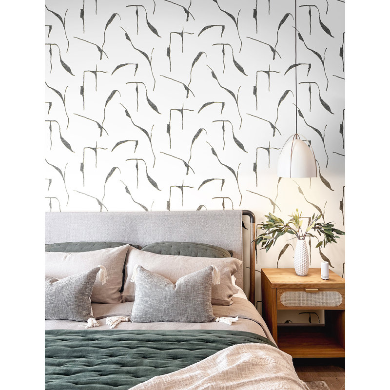 Coast Premium Peel and Stick Wallpaper, Black