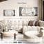 Mesure de la vie, citation de plusieurs impressions sur toile-439528688