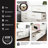 Commode large 7 tiroirs Valencia