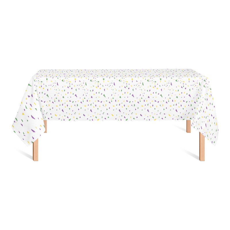 Taybah Geometric Cotton Blend Tablecloth