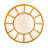 12 - Light Dimmable Drum Chandelier
