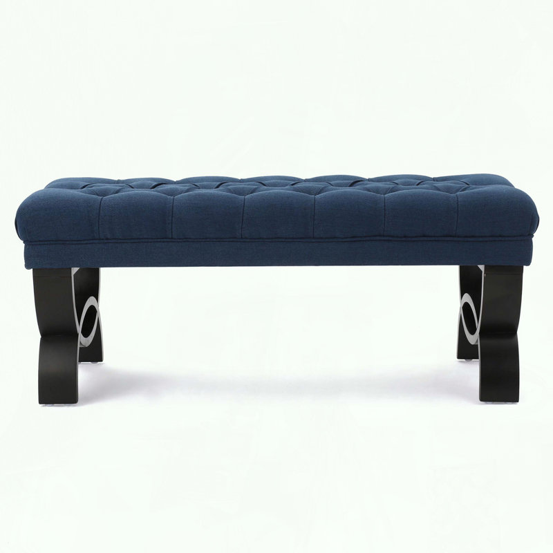 Classic Button-Tufted Ottoman Bench