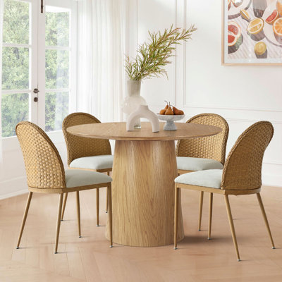 5 - Piece Pedestal Dining Set