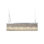 Lustre suspendu 5 lumières en acier inoxydable