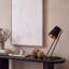 Lampe de table noire 20 po Fetush