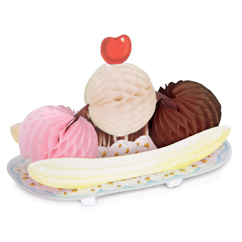 Tissue banane fendue - 6½ po - paquet de 12