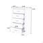 Meuble de rangement 1Pc