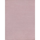 Kashmir Handmade Flatweave Light Pink Area Rug